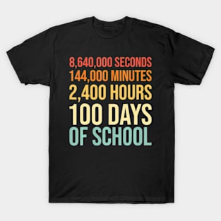 100 Days Of School Teacher Outfit 80S Student T-Shirt